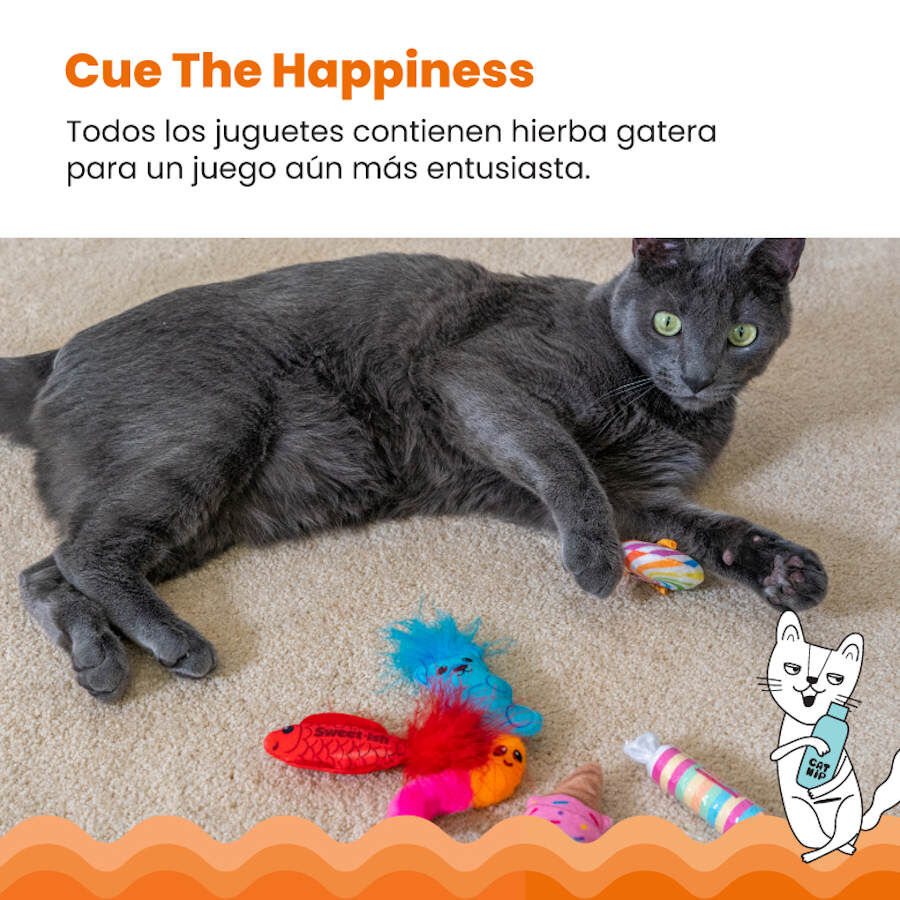Catstages Sweet Treats Peluches Surtidos para gatos, , large Imagen numero 7