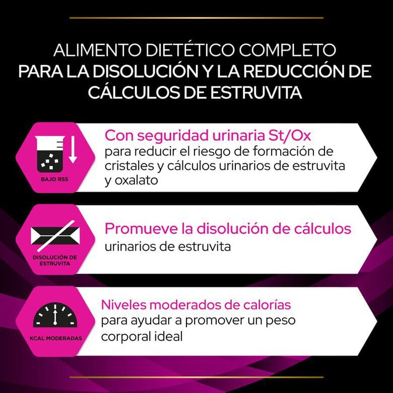 10 sobres x 85 g Pro Plan Veterinary Diets Feline UR Salm&oacute;n  x 85 g, , large indicador imagen numero 3