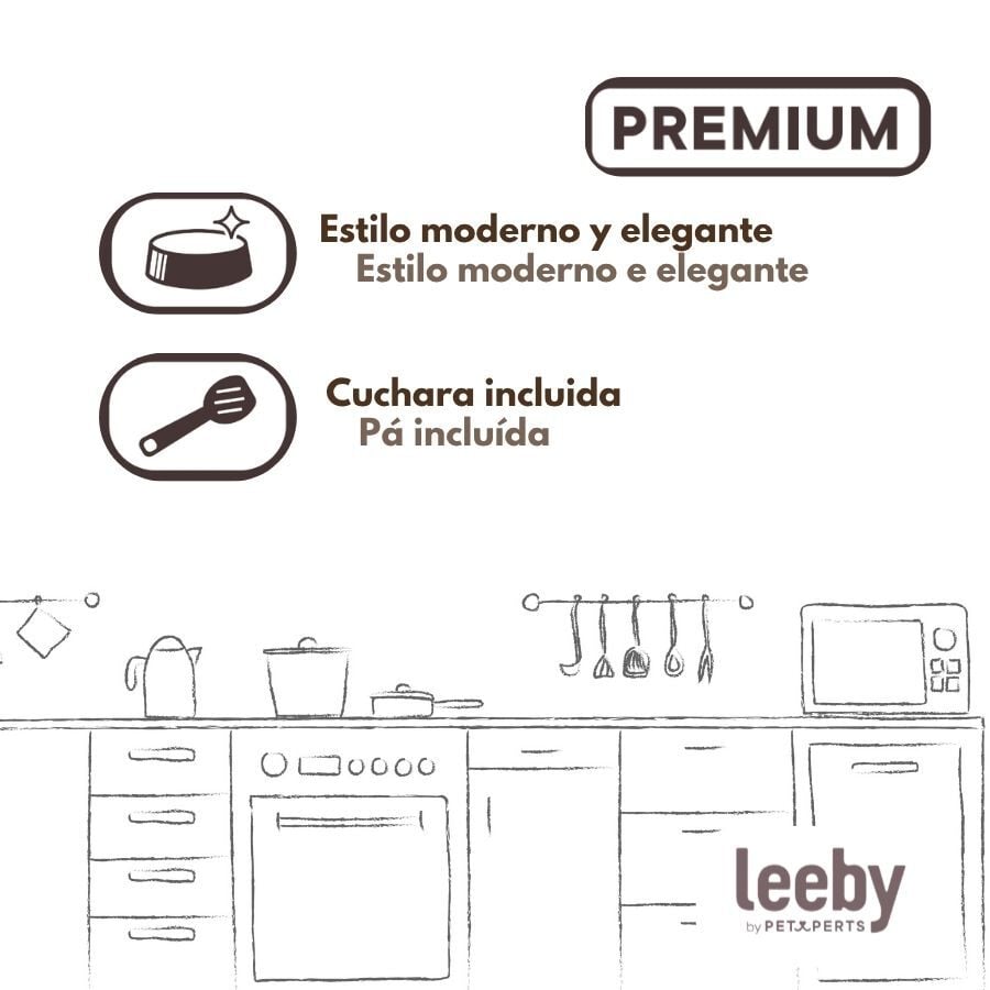 Leeby Contenedor de Hierro para Comidas de perros, , large indicador imagen numero 5