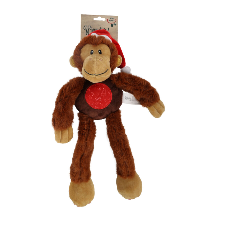 Wonder Christmas Hero Mono de peluche para perros, , large indicador imagen numero 3