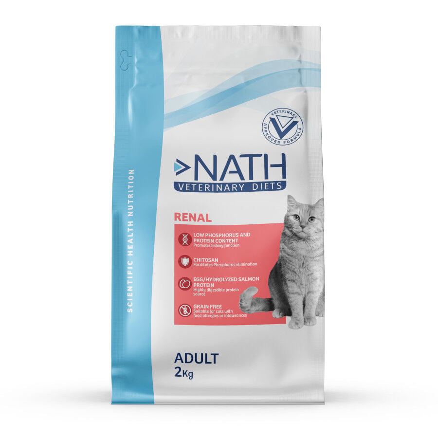 4 kg Nath Veterinary Diets Renal Adult pienso para gatos, , large Imagen numero 1