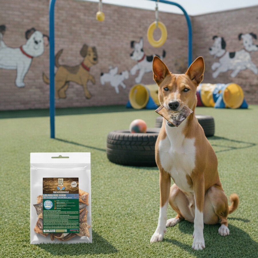 70 g. True Origins Cubos Piel de Salm&oacute;n Snack para perros, , large indicador imagen numero 1