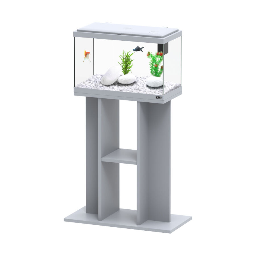 Small Life Aquarium 50 Gris Mesa para acuarios