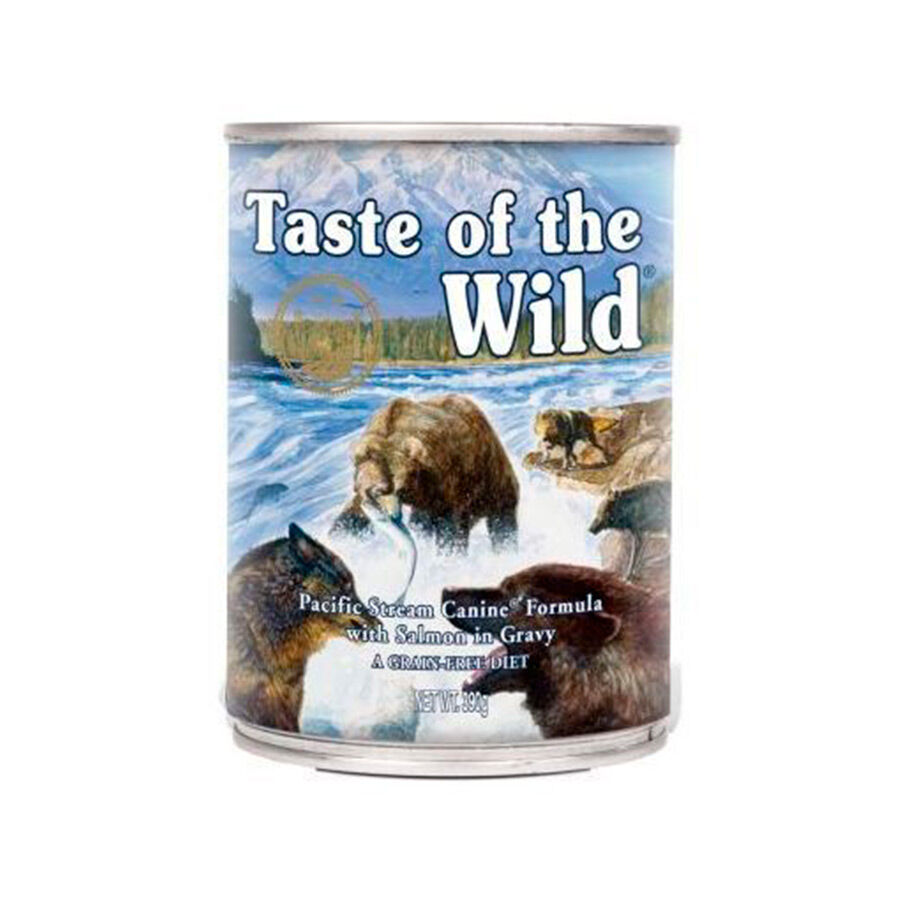 390 g Taste of the Wild Pacific Stream lata para perros, , large Imagen numero 1