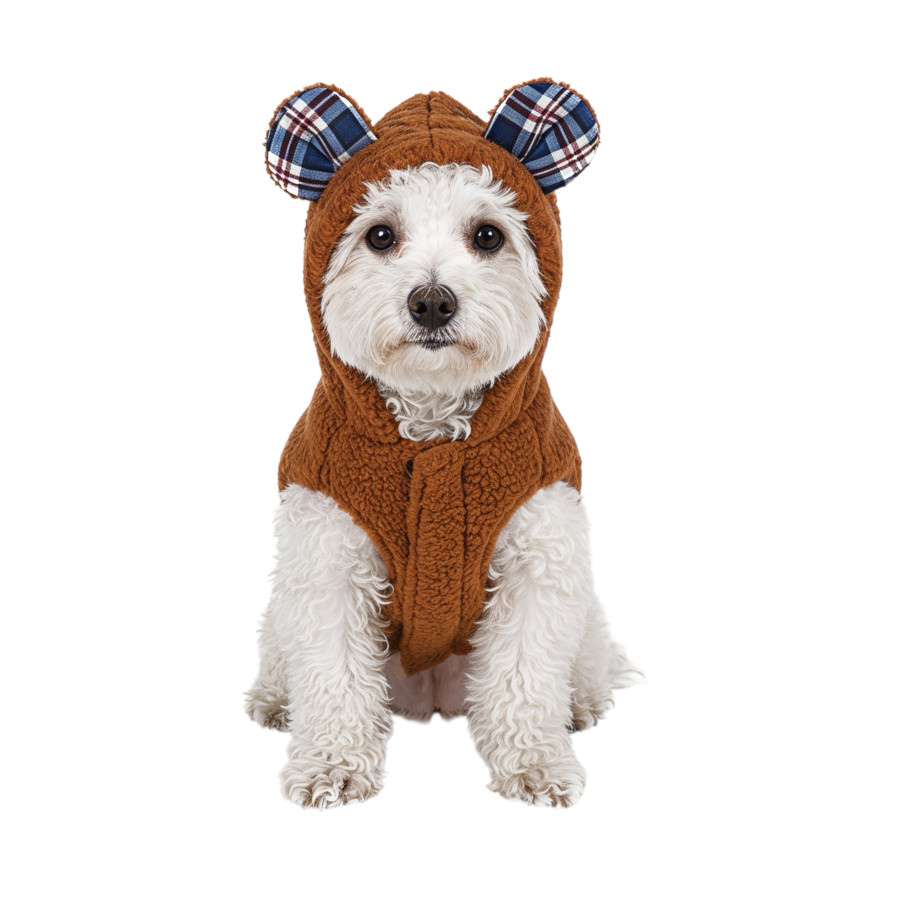 Gotoo Abrigo Teddy Marr&oacute;n para perros, , large indicador imagen numero 7