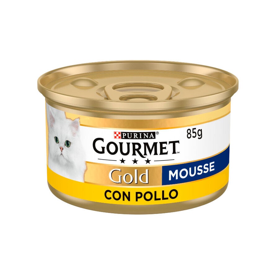 85 g Gourmet Gold Mousse de Pollo lata para gatos, , large Imagen numero 1