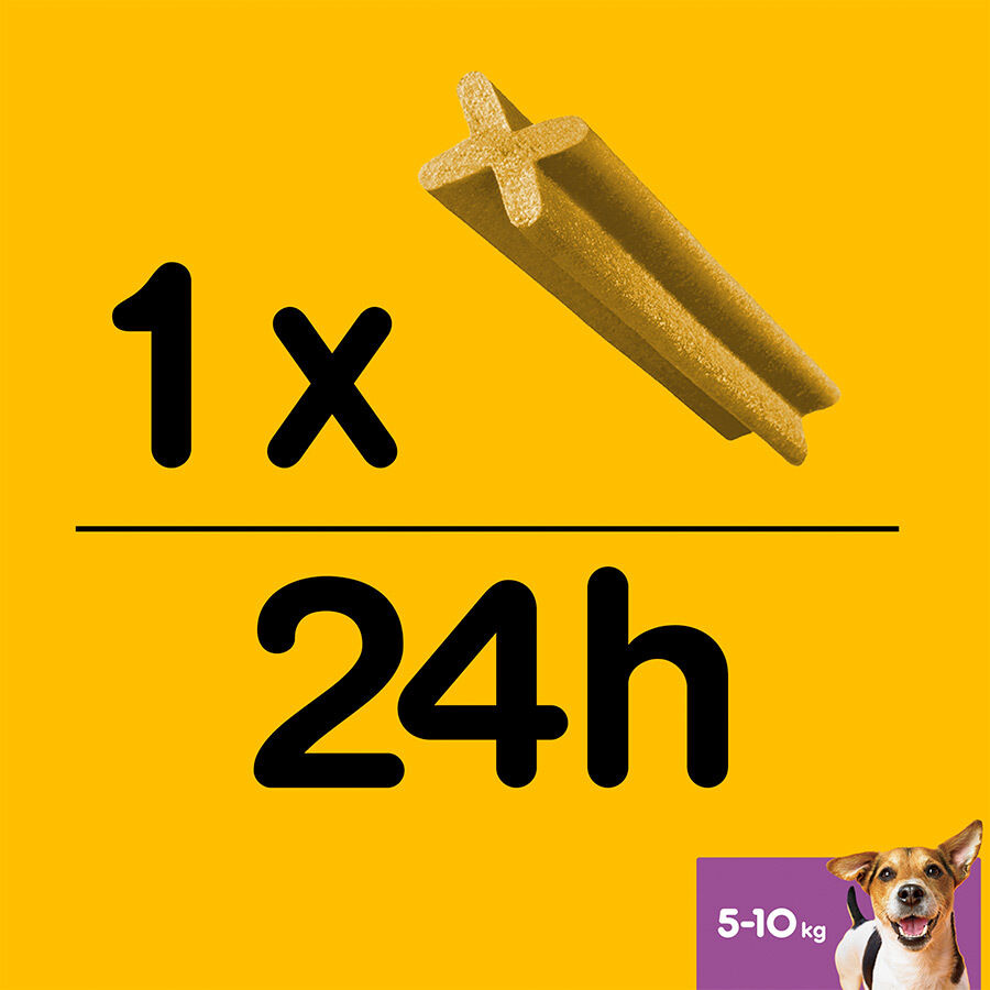 105 barritas Pedigree Dentastix Snacks Dentales para perros peque&ntilde;os, , large indicador imagen numero 7