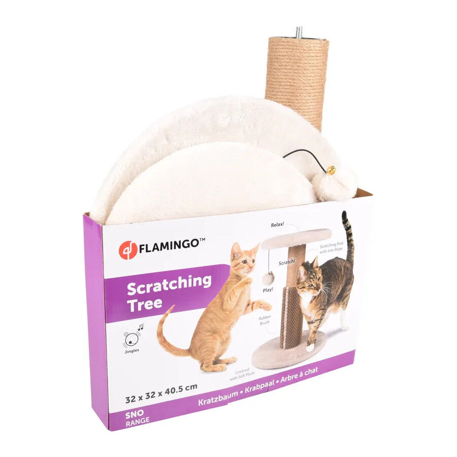 Flamingo Sno Bea &Aacute;rbol Rascador Crema para gatos, , large indicador imagen numero 3
