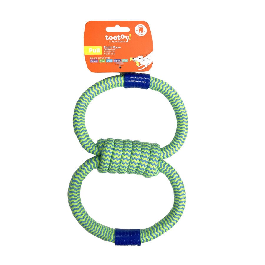 Tootoy! Mordedor de Cuerda Doble para perros, , large indicador imagen numero 7