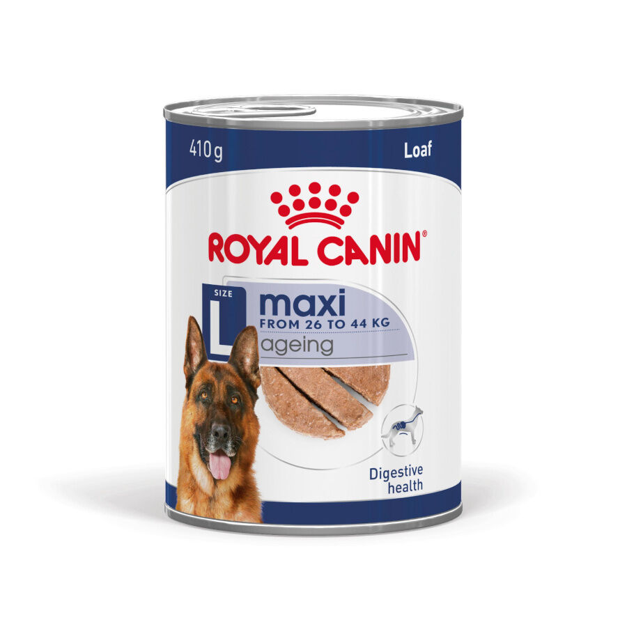 410 g Royal Canin Maxi Ageing 5+ Pat&eacute; lata para perros&nbsp;senior, , large indicador imagen numero 1