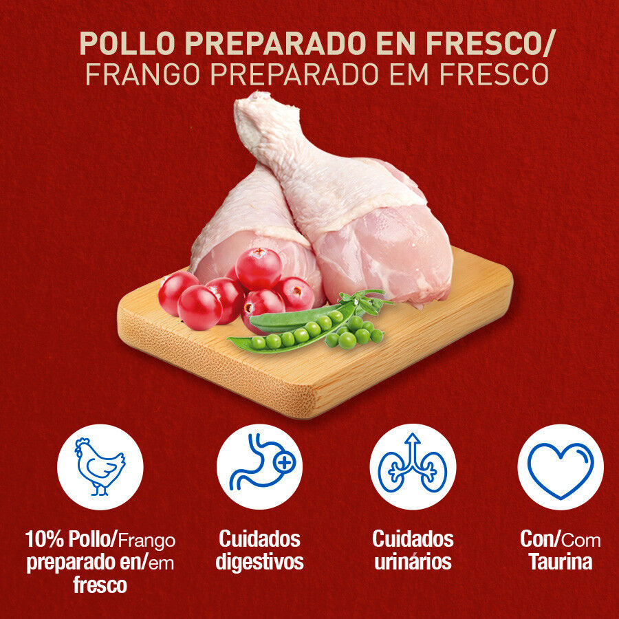 2.5 kg Catxtreme Adult Indoor Sterilised Pollo pienso para gatos, , large Imagen numero 2