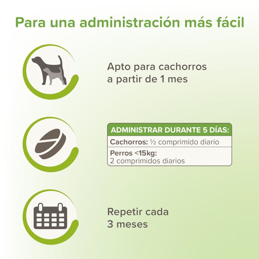 Beaphar Vermipure Repelente Interno Natural en comprimidos para perros peque&ntilde;os y cachorros, , large indicador imagen numero 4