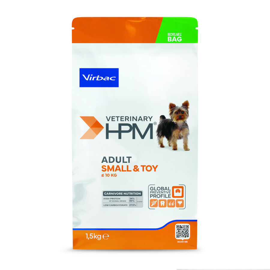 Virbac Veterinary HPM Adult Small & Toy pienso para perros