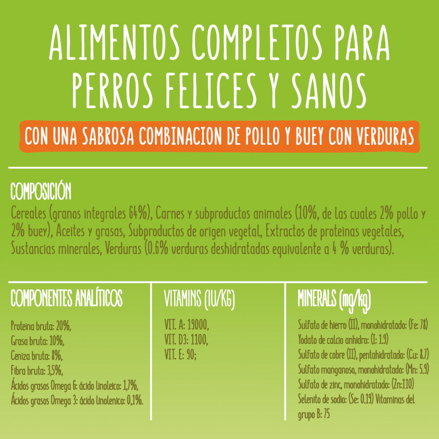 18 kg Friskies Adult Pollo y Verduras pienso para perros, , large Imagen numero 8