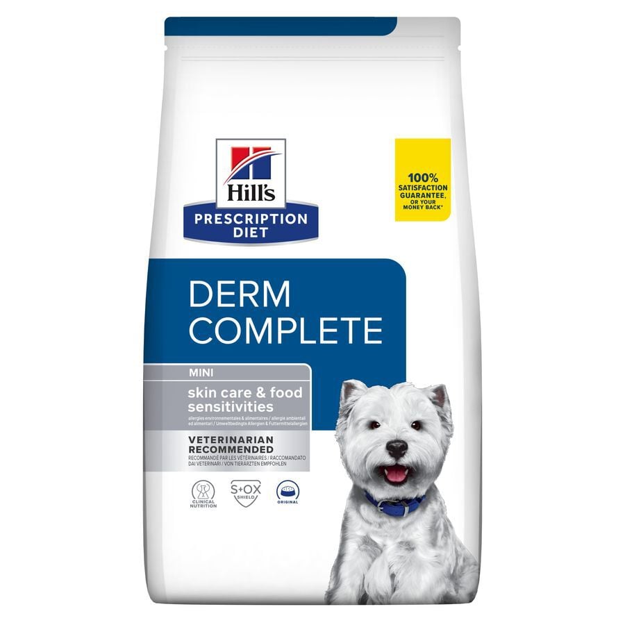 6 kg Hill's Prescription Diet Derm Complete Mini pienso para perros, , large indicador imagen numero 1