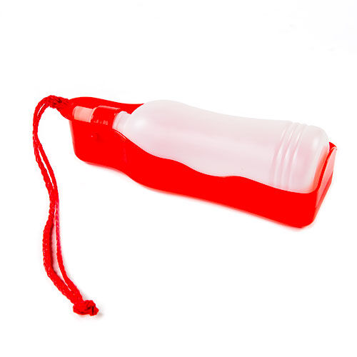 TK-Pet Bebedero Port&aacute;til Rojo para perros y gatos