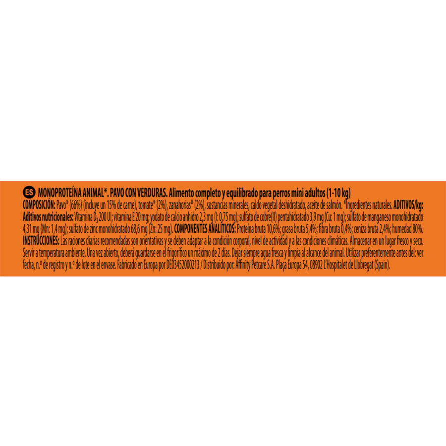 4 sobres x 150 g Nature's Variety Adult Mini Pat&eacute; sobre para perros, , large indicador imagen numero 7