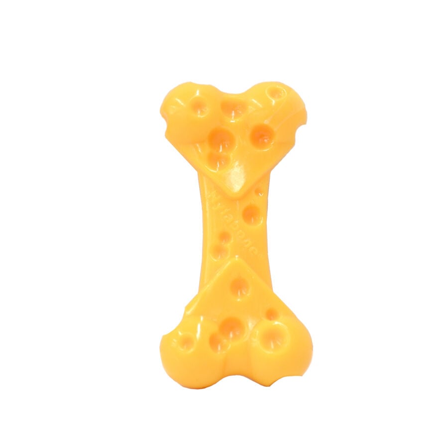 Nylabone Hueso Mordedor Resistente Sabor a Queso para perros, , large Imagen numero 1