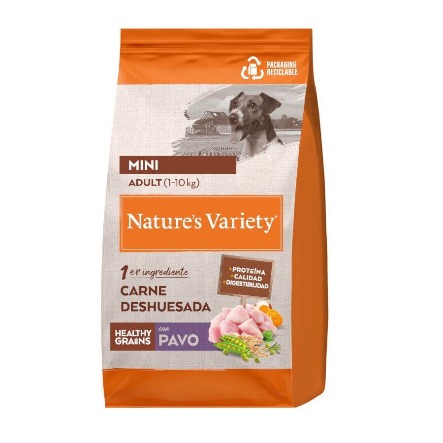 3 kg Nature's Variety Healthy Grain Adult Mini Pavo pienso para perros, , large Imagen numero 1