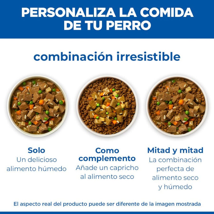 363 g Hill's Science Plan Adult Estofado con vacuno y verduras lata para perros, , large indicador imagen numero 9