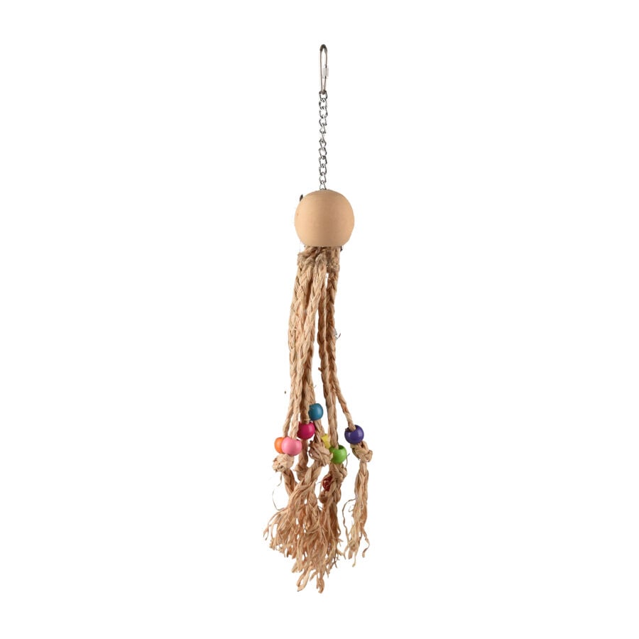 Flamingo Duma Pulpo Marr&oacute;n juguete para periquitos, , large Imagen numero 1