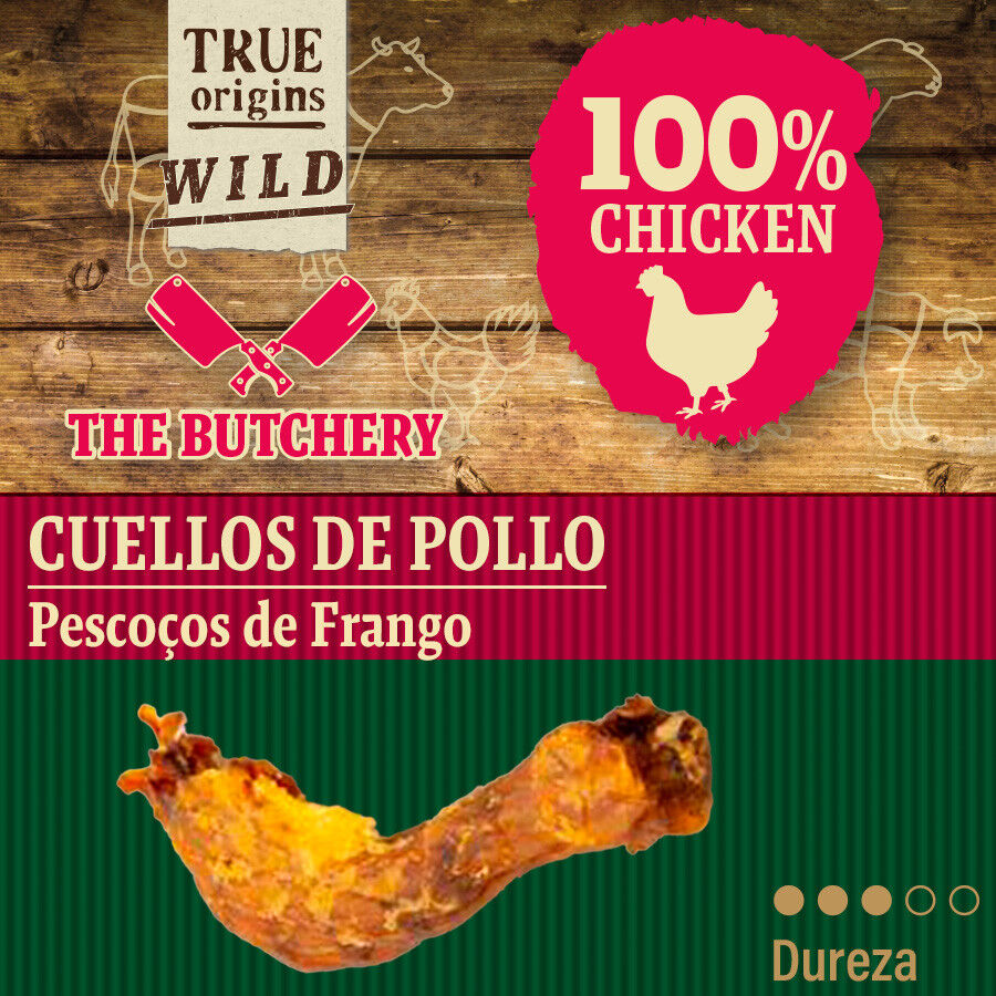 200 g True Origins Wild Cuellos de Pollo Snack para perros, , large Imagen numero 4