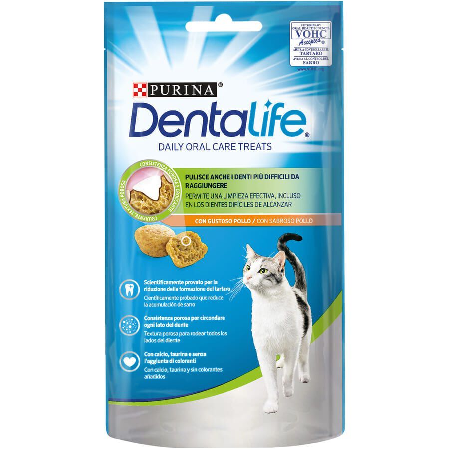 40 g Dentalife Snack Dentales Pollo para gatos, , large indicador imagen numero 2