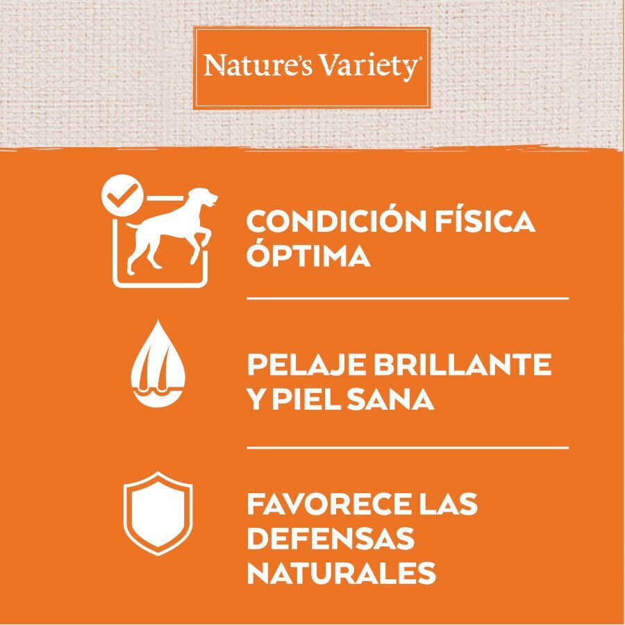 12 kg (10 + 2 kg &iexcl;gratis!) Nature's Variety No Grain Adult Medium Maxi Salm&oacute;n pienso para perros, , large Imagen numero 4