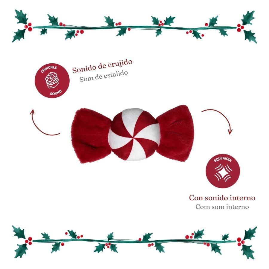 Wonder Christmas Caramelo Juguete para perros, , large Imagen numero 4
