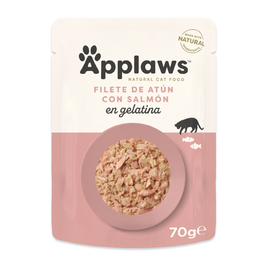 Applaws At&uacute;n y Salm&oacute;n en gelatina sobre para gatos