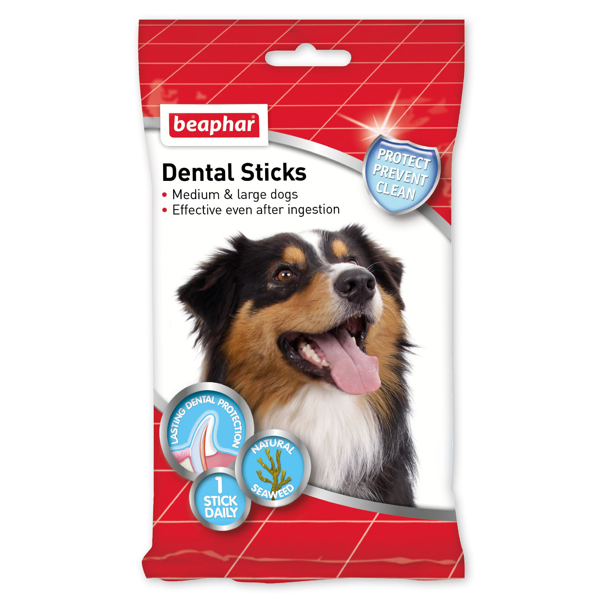 Beaphar Sticks Dentales para perros medianos y grandes.