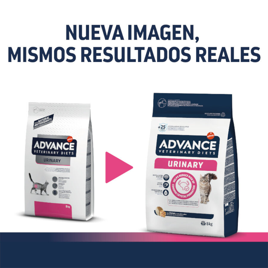 8 kg Advance Veterinary Diets Urinary pienso para gatos, , large indicador imagen numero 2
