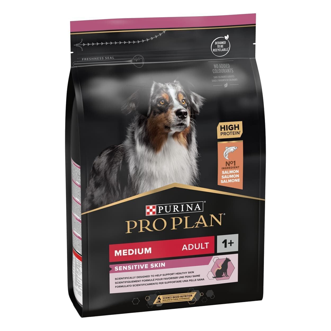 14 kg Pro Plan Adult Medium Sensitive Skin Salm&oacute;n pienso para perros, , large indicador imagen numero 1