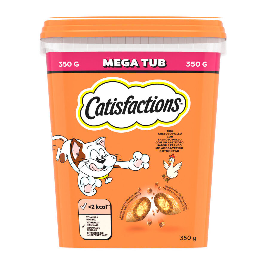 350 g Catisfactions Premios de Pollo para Gatos, , large indicador imagen numero 1