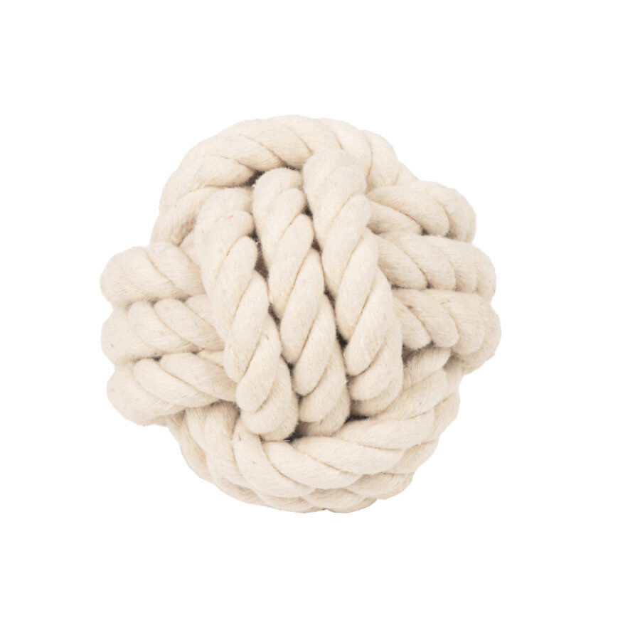 Tootoy! Pull Natural Rope Ball pelota de cuerda para perros, , large indicador imagen numero 2