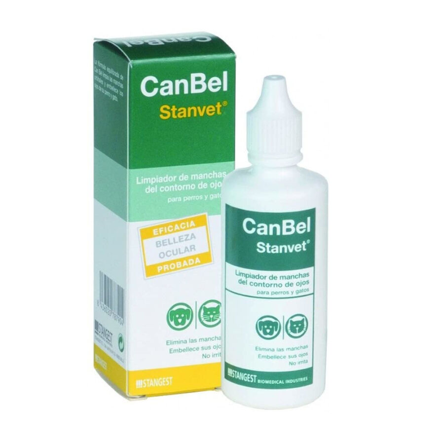 Stanvet CanBel Limpiador de Ojos para perros y gatos