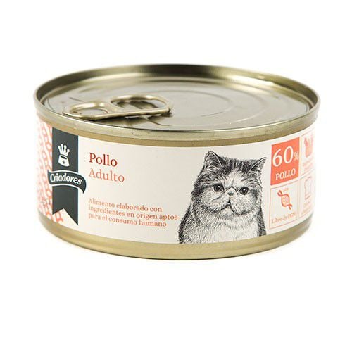170 g Criadores Adulto Pollo lata para gatos, , large Imagen numero 1