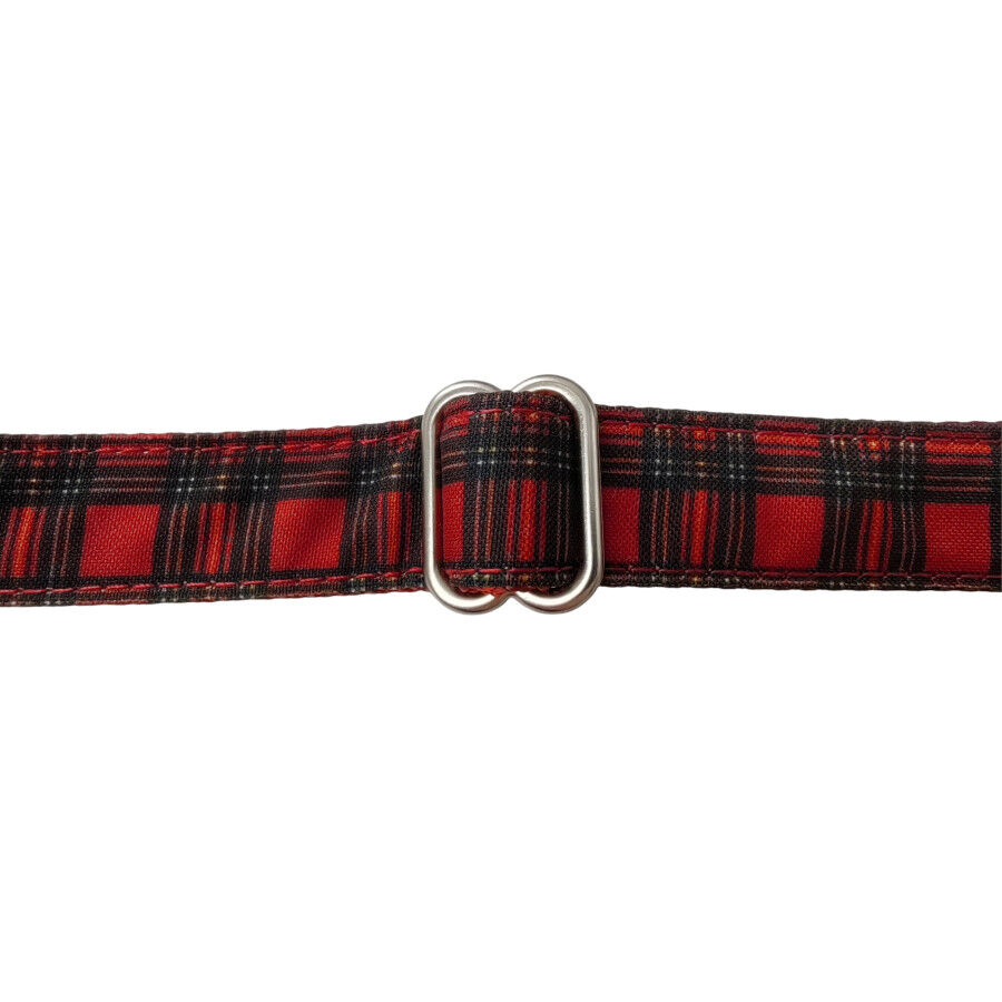 Gotoo Arn&eacute;s estampado tart&aacute;n rojo para perros, , large Imagen numero 3