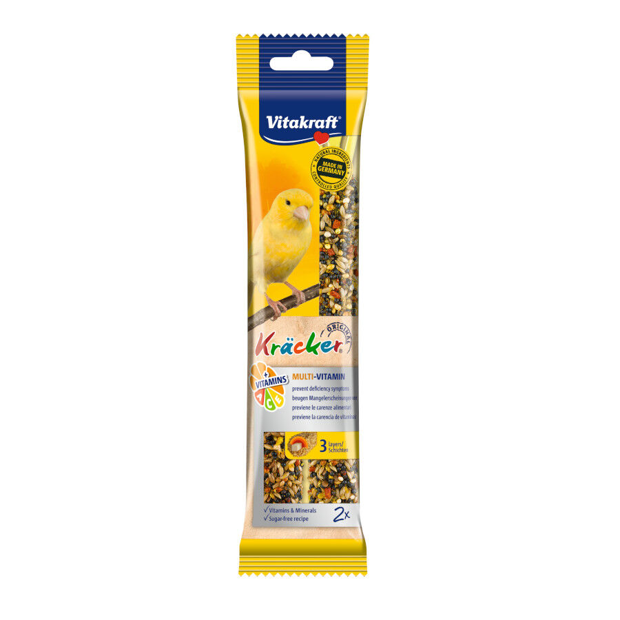 Vitakraft Kr&auml;cker Multivitaminas Barritas para canarios