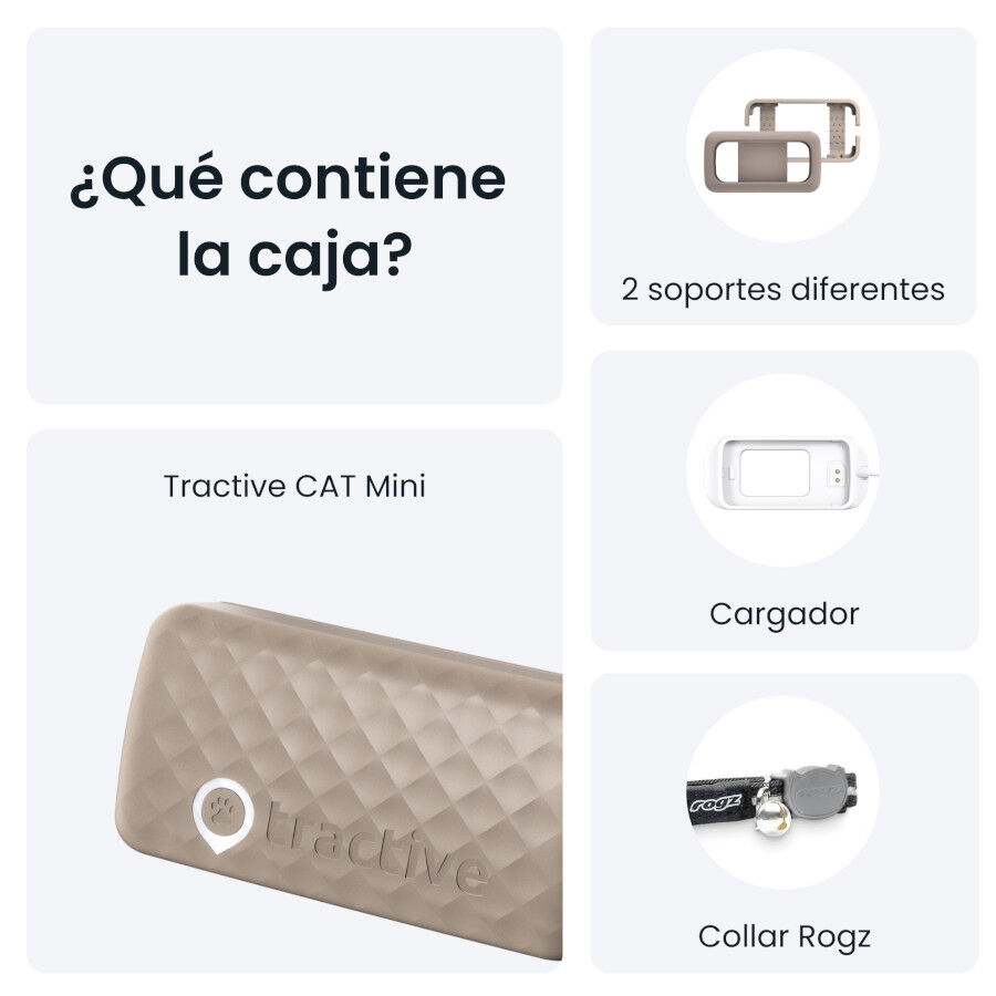 Tractive Cat Mini Localizador GPS Marr&oacute;n para gatos, , large indicador imagen numero 9