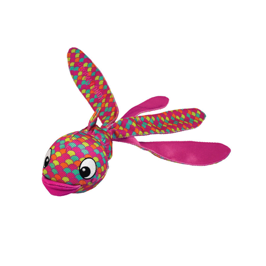 Kong Wubba Finz Pez Rosa juguete para perros, , large indicador imagen numero 1