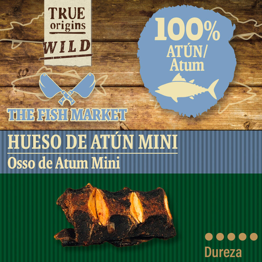2 uds. True Origins Hueso Mini de At&uacute;n Snack para perros, , large Imagen numero 4