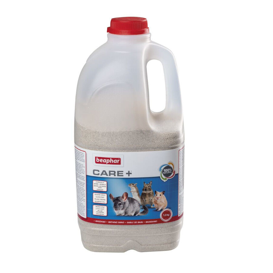 Beaphar Care+ Arena de Ba&ntilde;o para chinchillas, , large indicador imagen numero 1
