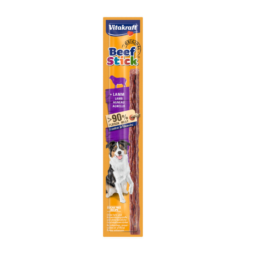 1 barrita Vitakraft Palitos Cordero para perros, , large Imagen numero 1