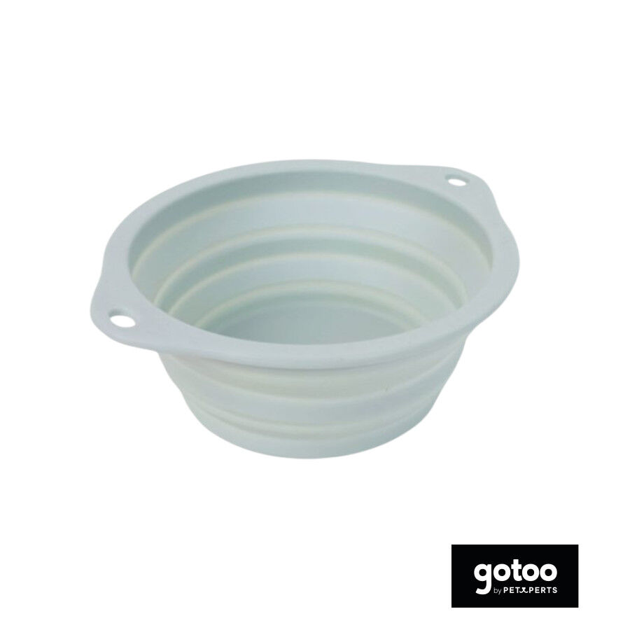 Gotoo Bebedero Plegable y Port&aacute;til de Silicona para perros y gatos, , large indicador imagen numero 2