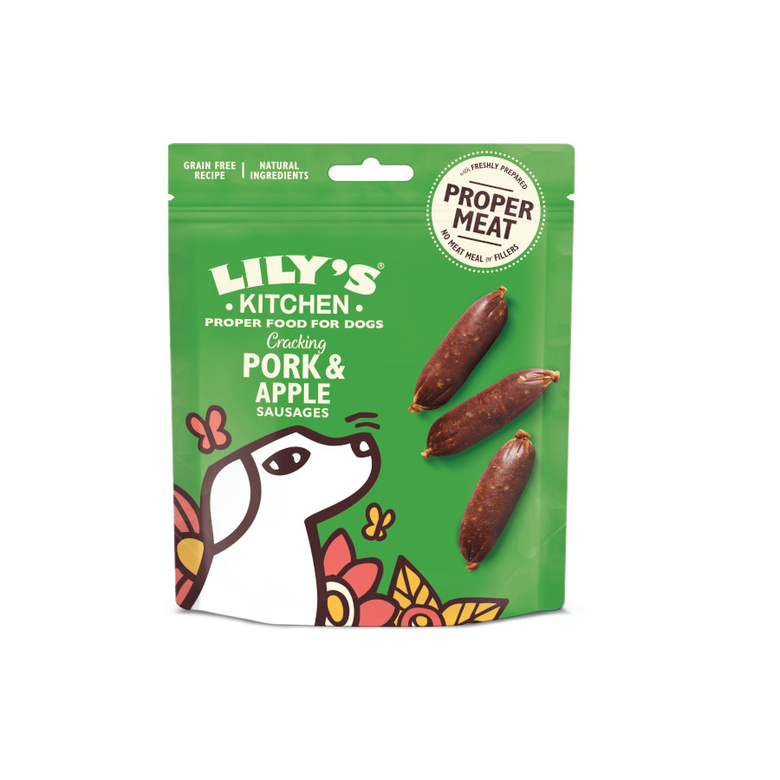 70 g Lily's Kitchen Salchichas Cerdo para perros, , large indicador imagen numero 1