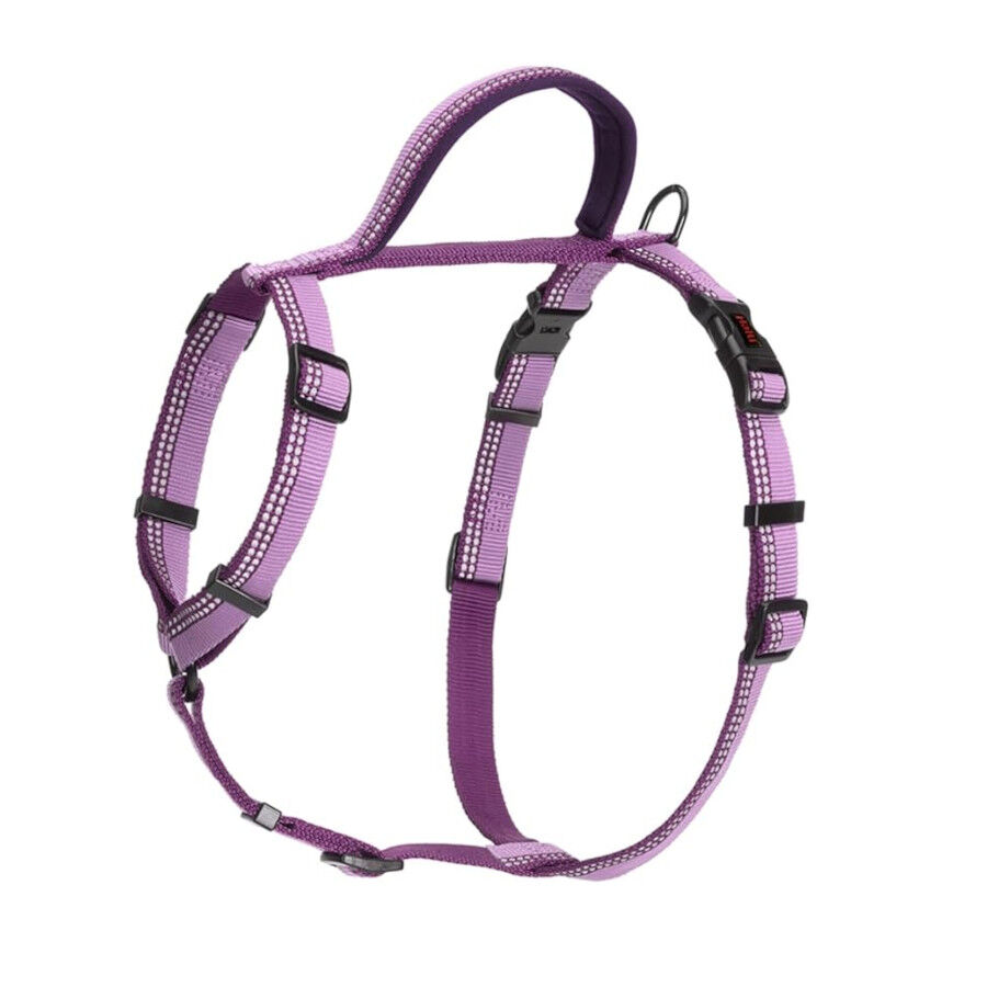 Halti arn&eacute;s de nylon ajustable morado para perros, , large indicador imagen numero 1
