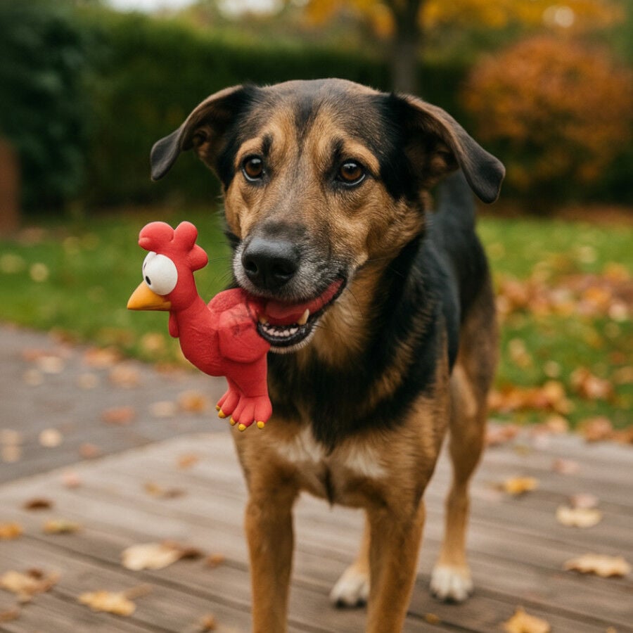 Tootoy! Mordedor con Sonido Gallina para perros, , large Imagen numero 1