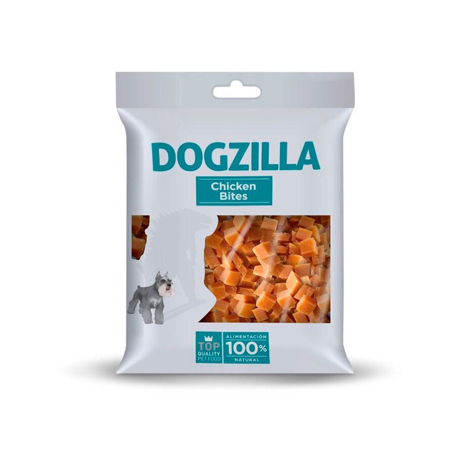 90 g Dogzilla bocados de pollo para perros, , large Imagen numero 1