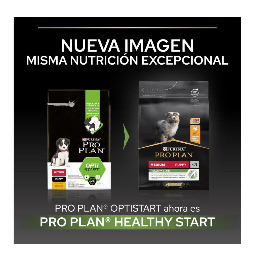 14 kg (12 + 2 kg &iexcl;gratis!) Pro Plan Puppy Medium Pollo pienso para perros, , large Imagen numero 2